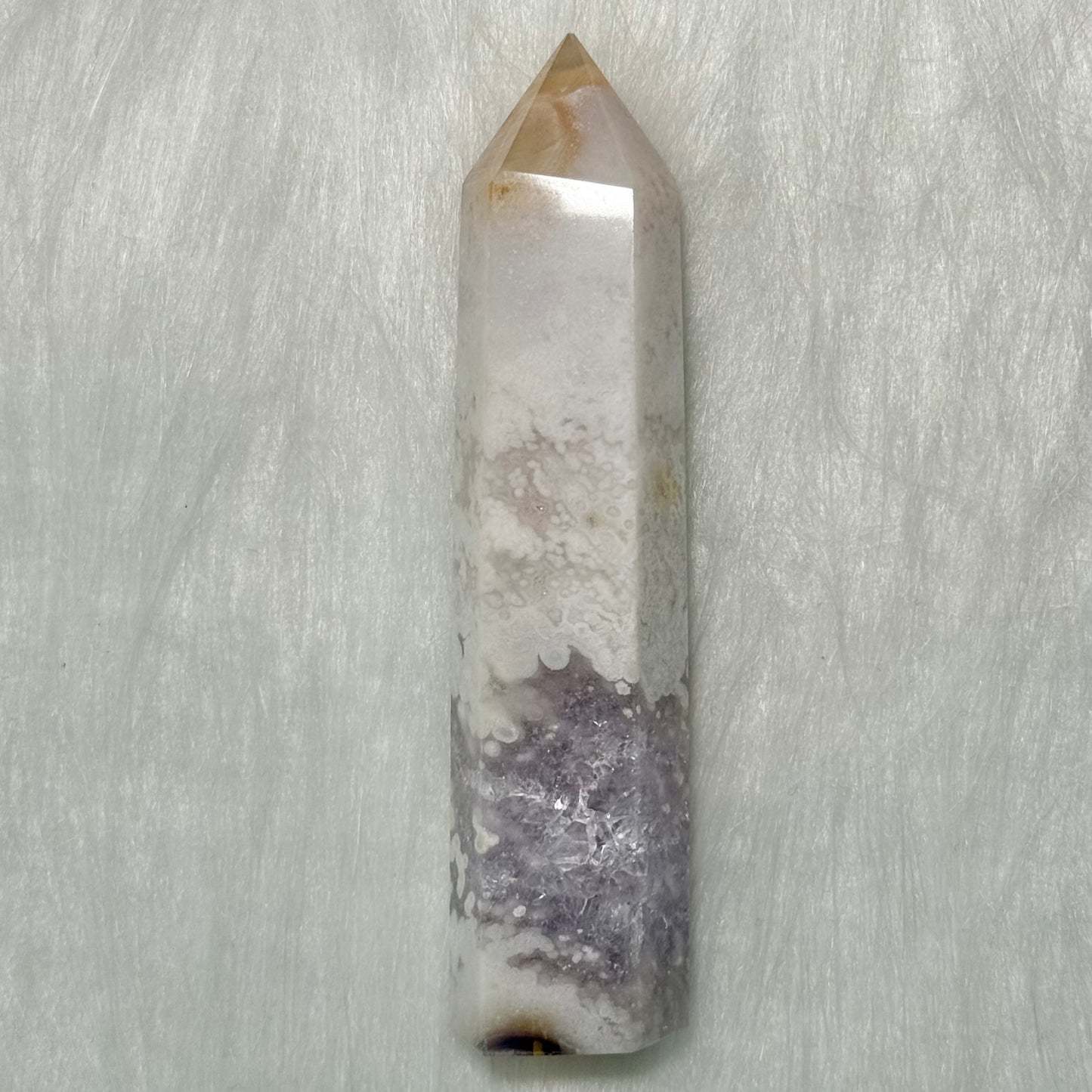 Amethyst Flower Agate Tower PFA7