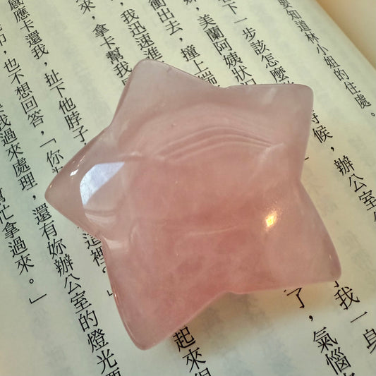 Rose Quartz Star RS4