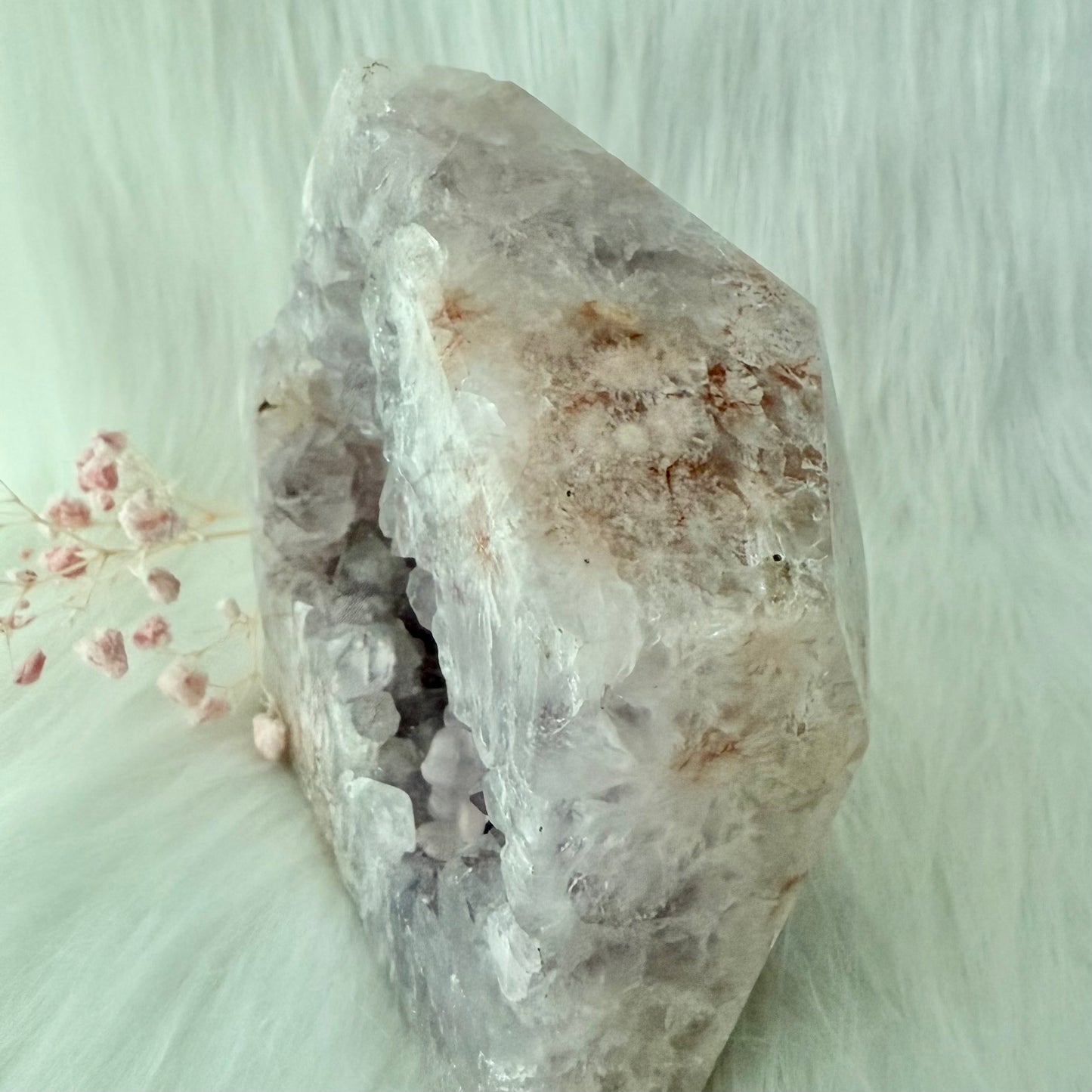 Amethyst Flower Agate Cathedral AFF1