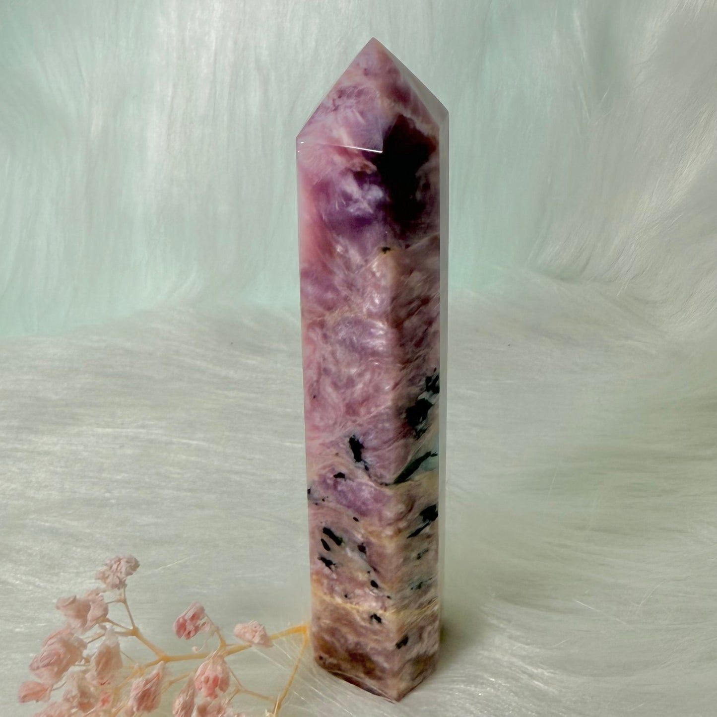 Pink Charoite Tower PCHT4