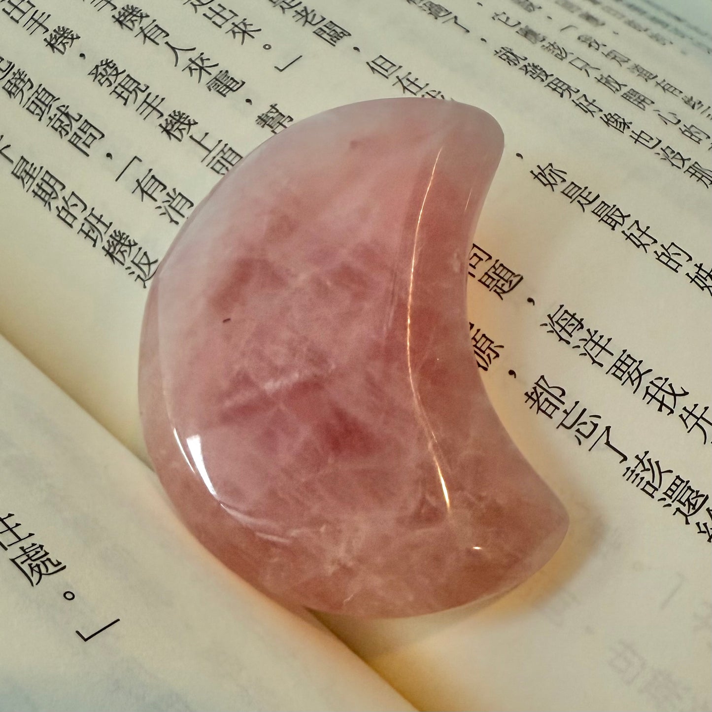 Rose Quartz Moon RM3