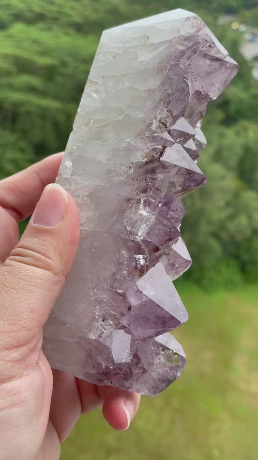 Amethyst Cluster Tower AGT3